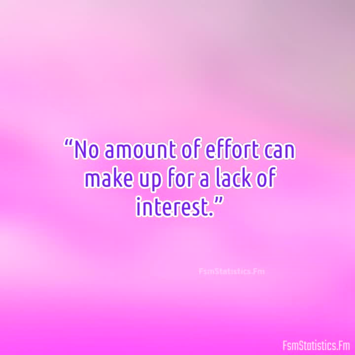 TOP 8 LOSING INTEREST QUOTES