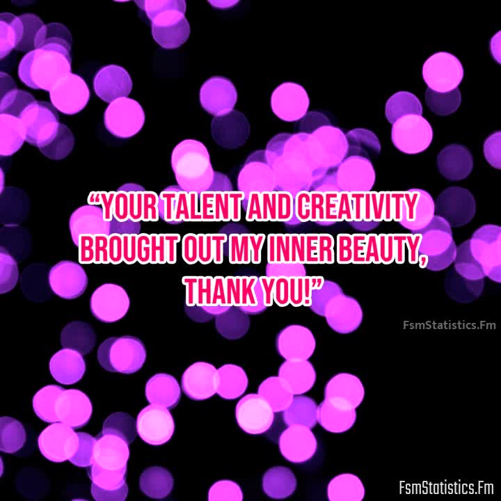 Quotes Thank You Message For Makeup