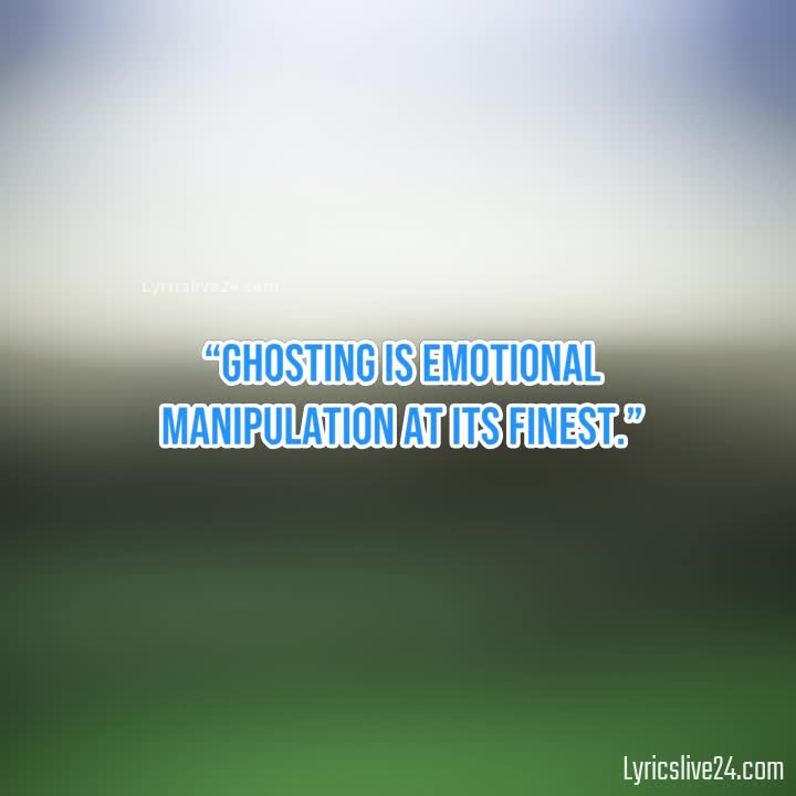 Quote Ghosting – Fsmstatistics.Fm