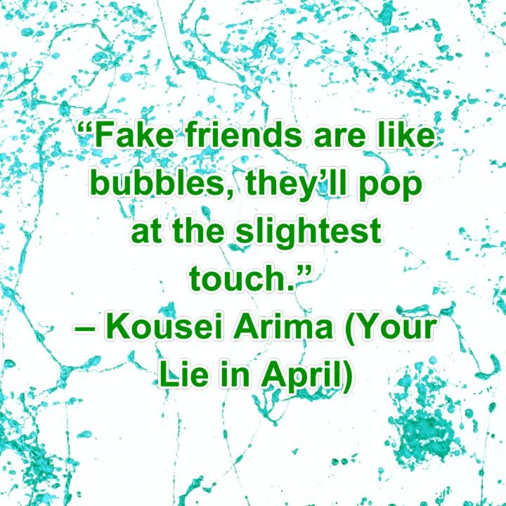 Discover more than 72 anime quotes about fake friends latest - in ...